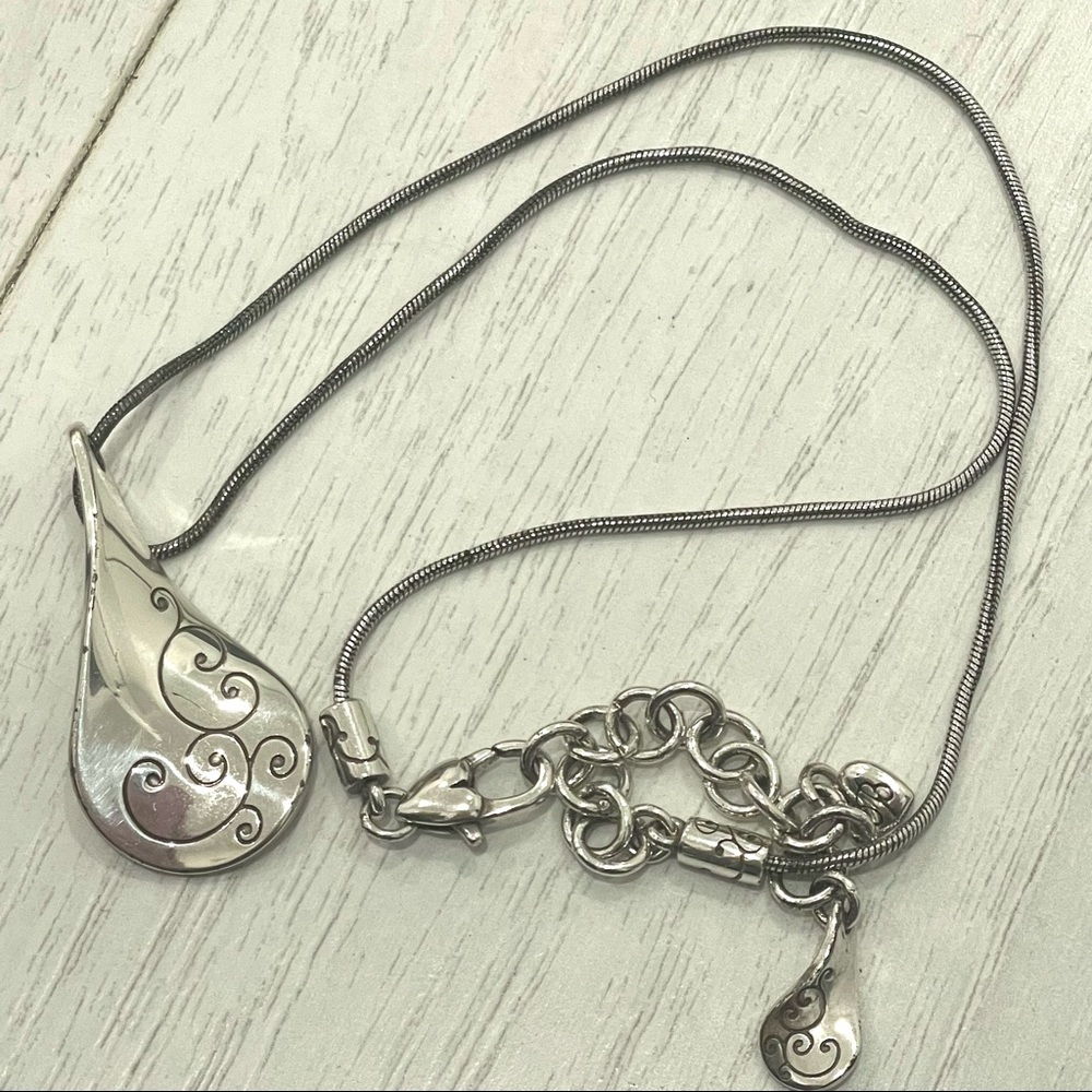 Brighton Embellished Silver Necklace
